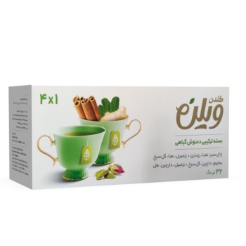  ترکیبی دمنوش گیاهی 1x4 گلدن ویلن بسته 32 عددی63344a46e564875330